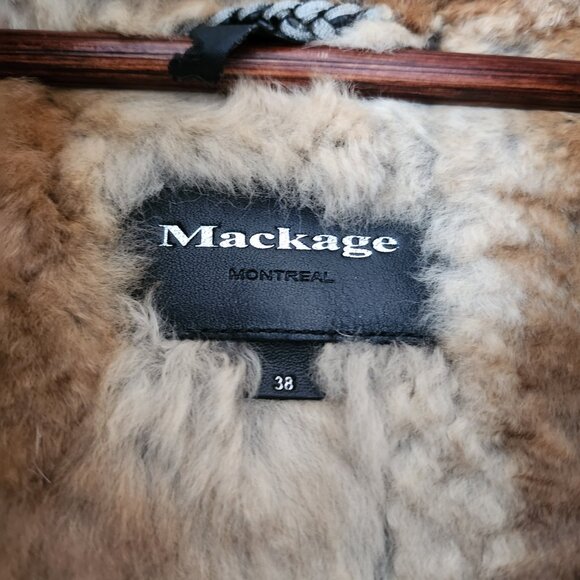 Mackage Men's MORITZ rabbit fur-lined twill parka with removable silver fox fur - Picture 10 of 12